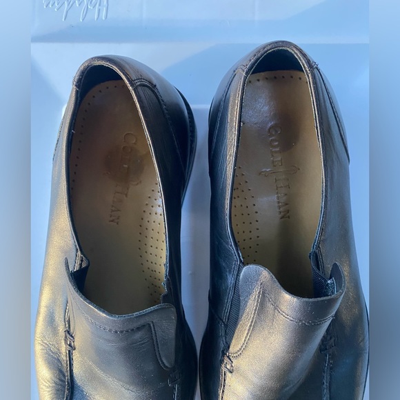 Cole Haan Black Leather Loafers Size 9.5 - Picture 6 of 8